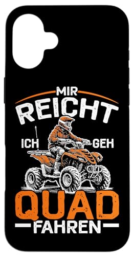 Mir Reicht Ich Geh Quad Fahren Quad Biker Offroad Enthusiast Hülle für iPhone 16 Plus Mir Reicht Ich Geh Quad Fahren Quad Biker Offroad Enthusiast Hülle für iPhone 16 Plus von Quad Fahrer Motorsport Grafik für Quad Besitzer