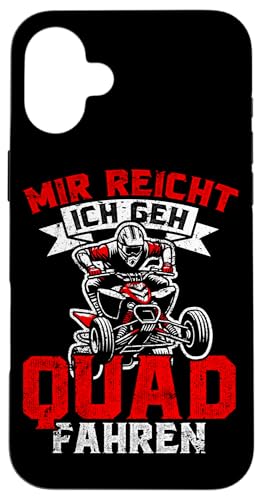 Mir Reicht Ich Geh Quad Fahren Quad Fahrer Dirtbike Hülle für iPhone 16 Plus Mir Reicht Ich Geh Quad Fahren Quad Fahrer Dirtbike Hülle für iPhone 16 Plus von Quad Fahrer Motorsport Grafik für Quad Besitzer