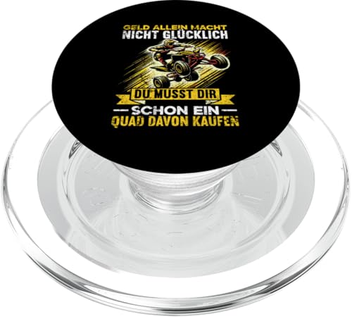 Quad Biker Dirtbike Enthusiast Offroad Biking Liebhaber PopSockets PopGrip für MagSafe Quad Biker Dirtbike Enthusiast Offroad Biking Liebhaber PopSockets PopGrip für MagSafe von Quad Fahrer Motorsport Grafik für Quad Besitzer