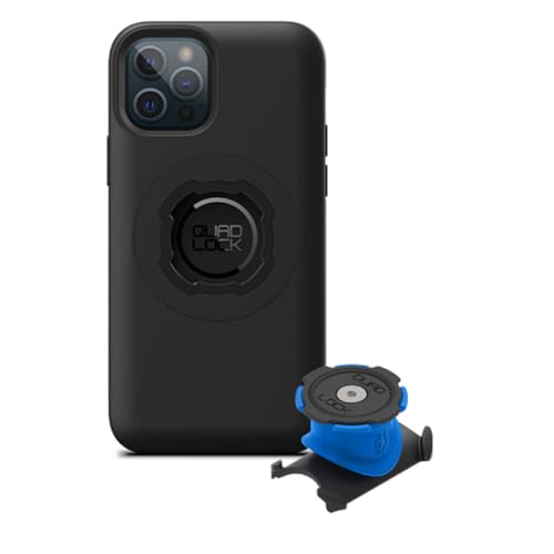 Quad Lock Vorbau/Lenker Handyhalterung Fahrrad Kit mit iPhone 12/12 Pro MAG Hülle Quad Lock Vorbau/Lenker Handyhalterung Fahrrad Kit mit iPhone 12/12 Pro MAG Hülle von QUAD LOCK