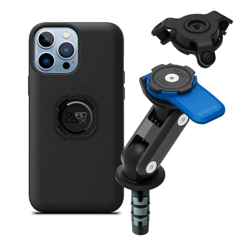 QUAD LOCK Gabelschaft-Handyhalterung für Motorrad mit Vibrationsdämpfer und MAG Hülle für iPhone 13 Pro Max QUAD LOCK Gabelschaft-Handyhalterung für Motorrad mit Vibrationsdämpfer und MAG Hülle für iPhone 13 Pro Max von QUAD LOCK