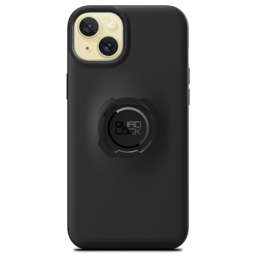 Quad Lock Schutzhülle für iPhone 15 Plus, Schwarz von Quad Lock