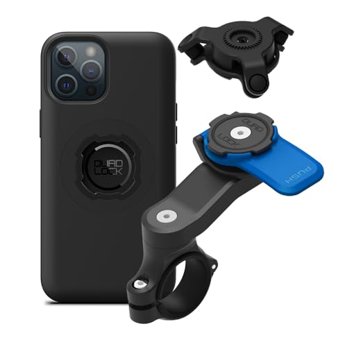 QUAD LOCK Lenker Handyhalterung für Motorrad mit Vibrationsdämpfer und MAG Hülle für iPhone 12 Pro Max QUAD LOCK Lenker Handyhalterung für Motorrad mit Vibrationsdämpfer und MAG Hülle für iPhone 12 Pro Max von QUAD LOCK