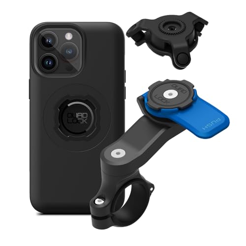 QUAD LOCK Lenker Handyhalterung für Motorrad mit Vibrationsdämpfer und MAG Hülle für iPhone 14 Pro Max QUAD LOCK Lenker Handyhalterung für Motorrad mit Vibrationsdämpfer und MAG Hülle für iPhone 14 Pro Max von QUAD LOCK