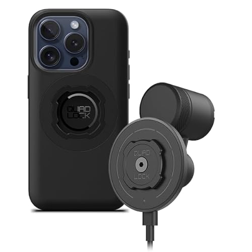 QUAD LOCK Lüftung Handyhalterung fürs Auto mit MAG-Kabelloser Ladekopf V2 und MAG-Hülle für iPhone 15 Pro QUAD LOCK Lüftung Handyhalterung fürs Auto mit MAG-Kabelloser Ladekopf V2 und MAG-Hülle für iPhone 15 Pro von QUAD LOCK