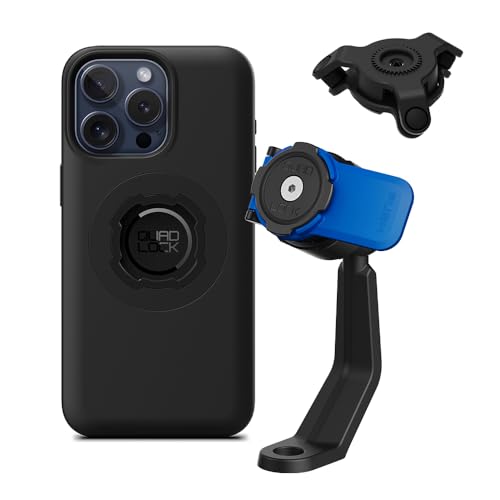 QUAD LOCK Spiegelarm Handyhalterung für Motorrad mit Vibrationsdämpfer und MAG Hülle für iPhone 15 Pro Max QUAD LOCK Spiegelarm Handyhalterung für Motorrad mit Vibrationsdämpfer und MAG Hülle für iPhone 15 Pro Max von QUAD LOCK
