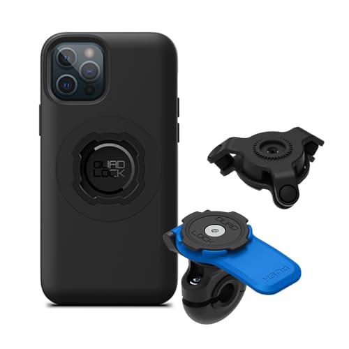 QUAD LOCK Spiegel Handyhalterung für Motorrad mit Vibrationsdämpfer und MAG Hülle für iPhone 12/12 Pro QUAD LOCK Spiegel Handyhalterung für Motorrad mit Vibrationsdämpfer und MAG Hülle für iPhone 12/12 Pro von QUAD LOCK