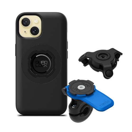 QUAD LOCK Spiegel Handyhalterung für Motorrad mit Vibrationsdämpfer und MAG Hülle für iPhone 15 QUAD LOCK Spiegel Handyhalterung für Motorrad mit Vibrationsdämpfer und MAG Hülle für iPhone 15 von QUAD LOCK