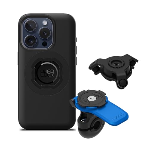 QUAD LOCK Spiegel Handyhalterung für Motorrad mit Vibrationsdämpfer und MAG Hülle für iPhone 15 Pro QUAD LOCK Spiegel Handyhalterung für Motorrad mit Vibrationsdämpfer und MAG Hülle für iPhone 15 Pro von QUAD LOCK