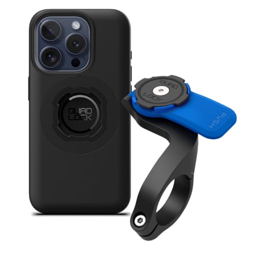 QUAD LOCK Out-Front Handyhalterung Fahrrad mit iPhone 15 Pro MAG Handyhülle QUAD LOCK Out-Front Handyhalterung Fahrrad mit iPhone 15 Pro MAG Handyhülle von QUAD LOCK
