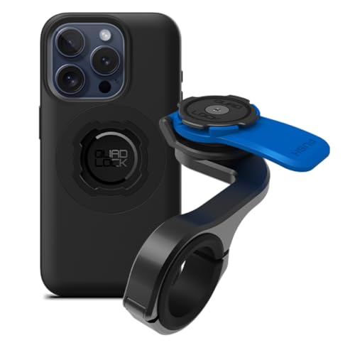 QUAD LOCK Out-Front PRO Fahrrad-Handyhalterung Kit mit iPhone 15 Pro MAG Hülle QUAD LOCK Out-Front PRO Fahrrad-Handyhalterung Kit mit iPhone 15 Pro MAG Hülle von QUAD LOCK
