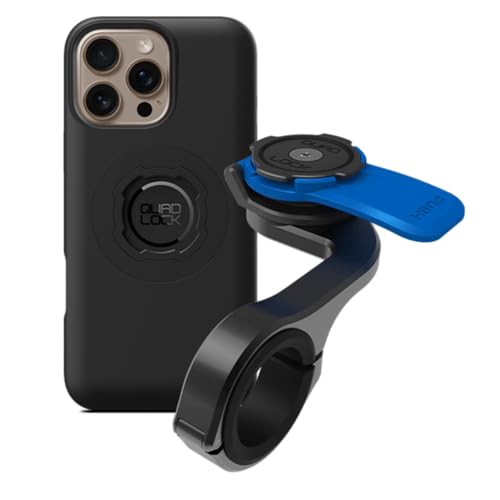 QUAD LOCK Out-Front PRO Fahrrad-Handyhalterung Kit mit iPhone 16 Pro Max MAG Hülle QUAD LOCK Out-Front PRO Fahrrad-Handyhalterung Kit mit iPhone 16 Pro Max MAG Hülle von QUAD LOCK