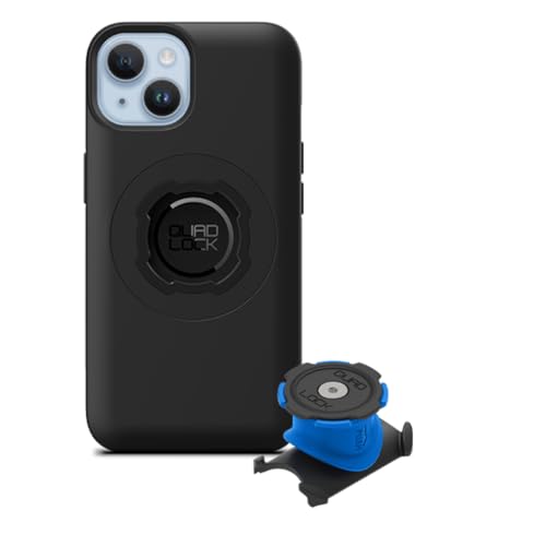 QUAD LOCK Vorbau/Lenker Handyhalterung Fahrrad Kit mit iPhone 14 MAG Hülle QUAD LOCK Vorbau/Lenker Handyhalterung Fahrrad Kit mit iPhone 14 MAG Hülle von QUAD LOCK
