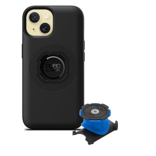 QUAD LOCK Vorbau/Lenker Handyhalterung Fahrrad Kit mit iPhone 15 MAG Hülle QUAD LOCK Vorbau/Lenker Handyhalterung Fahrrad Kit mit iPhone 15 MAG Hülle von QUAD LOCK