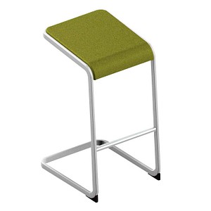 Quadrifoglio Hocker C-STOOL OCSTOA01/2LDO grün von Quadrifoglio