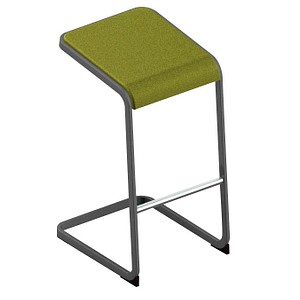 Quadrifoglio Hocker C-STOOL OCSTOA01/2R9E grün von Quadrifoglio