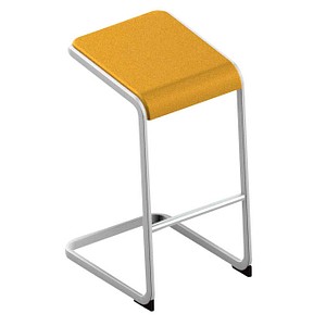 Quadrifoglio Hocker C-STOOL OCSTOA01/2SHS gelb von Quadrifoglio