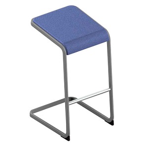 Quadrifoglio Hocker C-STOOL OCSTOA01/3MAX hellblau von Quadrifoglio