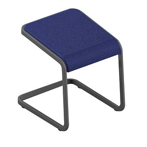 Quadrifoglio Hocker C-STOOL OCSTOB01/2R90 dunkelblau von Quadrifoglio