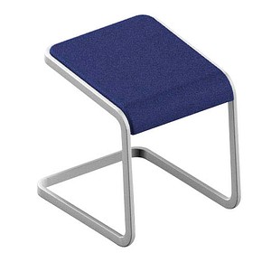 Quadrifoglio Hocker C-STOOL OCSTOB01/2Z3W dunkelblau von Quadrifoglio