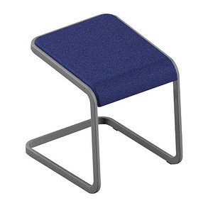 Quadrifoglio Hocker C-STOOL OCSTOB01/34QK dunkelblau von Quadrifoglio