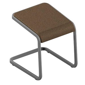 Quadrifoglio Hocker C-STOOL OCSTOB01/3MB3 braun von Quadrifoglio