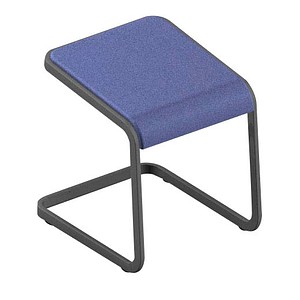 Quadrifoglio Hocker C-STOOL OCSTOB01/3MB5 hellblau von Quadrifoglio