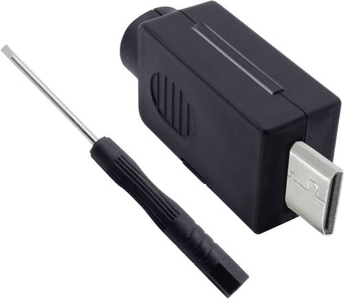 Quadrios 2001C220 HDMI-Steckverbinder Stecker, gerade Polzahl (num): 20 Schwarz 1St. von Quadrios