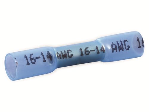 Quadrios 22C466 Stoßverbinder mit Schrumpfschlauch 1.5mm² 2.5mm² Vollisoliert Blau 1 Set Quadrios 22C466 Stoßverbinder mit Schrumpfschlauch 1.5mm² 2.5mm² Vollisoliert Blau 1 Set von Quadrios
