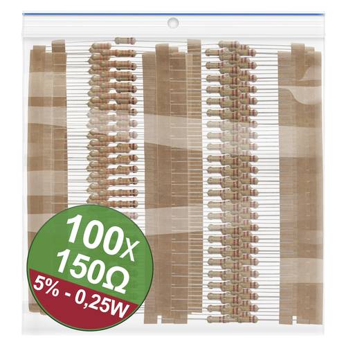 Quadrios 22P065 22P065 Kohleschicht-Widerstand Sortiment 150Ω axial bedrahtet 0.25W 5% 1 Set Quadrios 22P065 22P065 Kohleschicht-Widerstand Sortiment 150Ω axial bedrahtet 0.25W 5% 1 Set von Quadrios