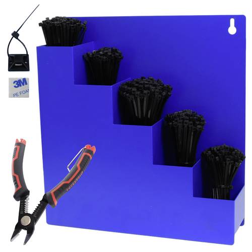 Quadrios 23CA255 23CA255 Kabelbinder-Sortiment Schwarz 1022 Teile Quadrios 23CA255 23CA255 Kabelbinder-Sortiment Schwarz 1022 Teile von Quadrios
