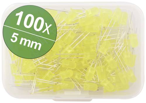 Quadrios LED-Sortiment Gelb 5mm 30mA 2.0V Quadrios LED-Sortiment Gelb 5mm 30mA 2.0V von Quadrios