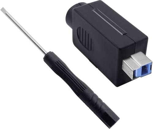 Quadrios USB 3.0 Modular-Stecker Set, Typ B Stecker, gerade 2001C204 Inhalt: 1St. von Quadrios