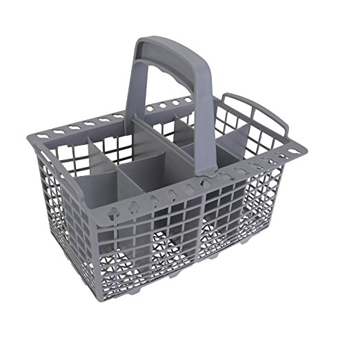 Qualtex Grauer Besteckkorb für Geschirrspüler Kenmore Whirpool Bosch Maytag KitchenAid Maytag Samsung AMANS GE 22,9 cm lang x 12,7 cm breit mit Löffelhalter Qualtex Grauer Besteckkorb für Geschirrspüler Kenmore Whirpool Bosch Maytag KitchenAid Maytag Samsung AMANS GE 22,9 cm lang x 12,7 cm breit mit Löffelhalter von Qualtex