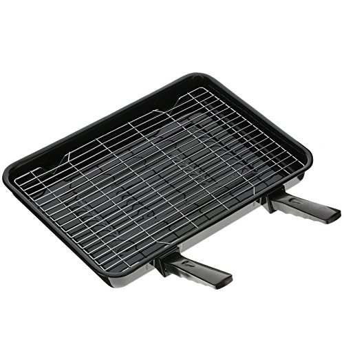 Qualtex Universal Grill Pfanne mit 2 abnehmbare Griffe 415 mm x 295 mm Qualtex Universal Grill Pfanne mit 2 abnehmbare Griffe 415 mm x 295 mm von Qualtex