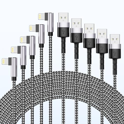 Quanlex 90-Grad-Lightning-Kabel, 5 Stück Quanlex 90-Grad-Lightning-Kabel, 5 Stück von Quanlex