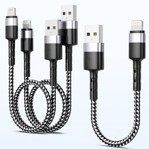 Quanlex Lightning-Kabel, 3er-Pack, 15 cm + 30 cm + 30 cm Quanlex Lightning-Kabel, 3er-Pack, 15 cm + 30 cm + 30 cm von Quanlex