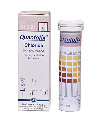 QUANTOFIX 1138911 Chlorid-Teststäbchen, 6 x 95 mm, 100 Stück QUANTOFIX 1138911 Chlorid-Teststäbchen, 6 x 95 mm, 100 Stück von Quantofix