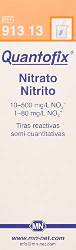 Quantofix 1110110 Nitrat/Nitrit Teststick, 6 mm x 95 mm, 100 Stück Quantofix 1110110 Nitrat/Nitrit Teststick, 6 mm x 95 mm, 100 Stück von Quantofix