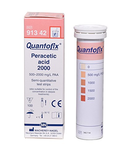 quantofix 1171644 peroxyessigsäure Test Stick, CE-Kennzeichnung, 6 mm x 95 mm (Stück 200000) von Quantofix