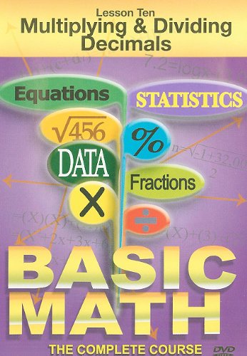 Basic Maths - Multiplying and Dividing Decimals [DVD] [2004] von Quantum Leap Group