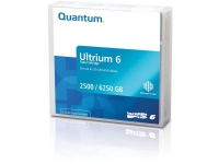Quantum MR-L6LQN-LP, Leeres Datenband, LTO, 2,5 TB, 6,25 TB, 2,5:1, Schwarz Quantum MR-L6LQN-LP, Leeres Datenband, LTO, 2,5 TB, 6,25 TB, 2,5:1, Schwarz von Quantum