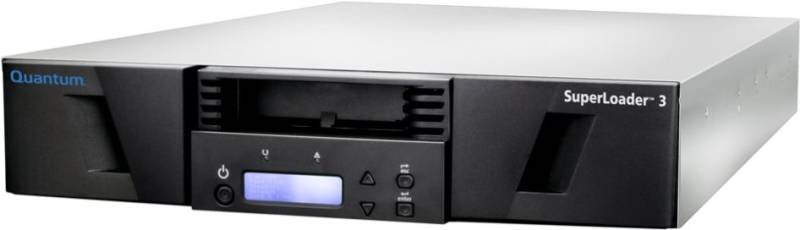 Quantum SuperLoader 3 with (Model C) drive(s) - Tape Autoloader - 96TB / 240TB - Einschübe: 16 - LTO Ultrium (6TB / 15TB) - Ultrium 7 - SAS-2 - Rack - einbaufähig - 2U - Barcodeleser, mit 1 Mailslot (E7-L2YAE-YE) von Quantum