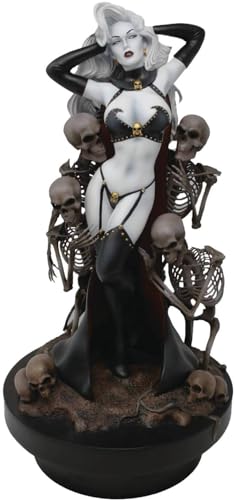 Lady Death - Reaper 41 cm Statuette - Schwarz - Quarantine Studio von Quarantine Studio