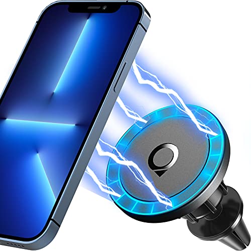 Quarble Kfz-Halterung für Lüftungsschlitze, kompatibel mit 14 13 12/Pro/Pro Max/Mini und Magsafe Hülle, 360° verstellbar, keine Metallplatte erforderlich Quarble Kfz-Halterung für Lüftungsschlitze, kompatibel mit 14 13 12/Pro/Pro Max/Mini und Magsafe Hülle, 360° verstellbar, keine Metallplatte erforderlich von Quarble