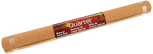 Quartet Cork Rolls, Strips, 24 x 48", Corkboard, Bulletin Board, Natural, Case of 8 (103) von Quartet