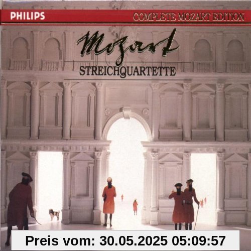 Die vollständige Mozart-Edition Vol. 12 (Streichquartette) von Quartetto Italiano