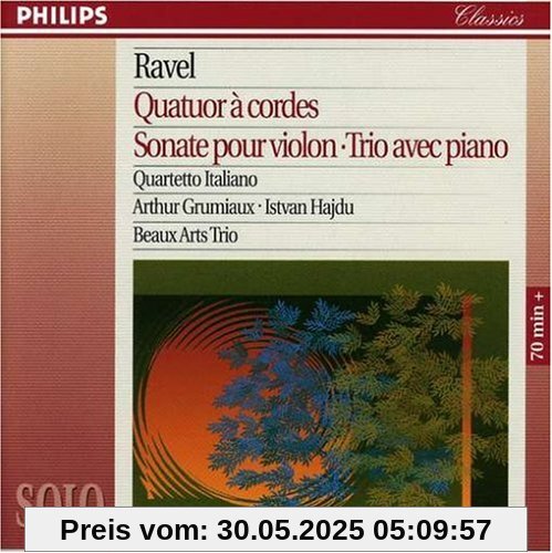 Streichquartett F-Dur/Violinsonate/Trio Streichquartett F-Dur/Violinsonate/Trio von Quartetto Italiano
