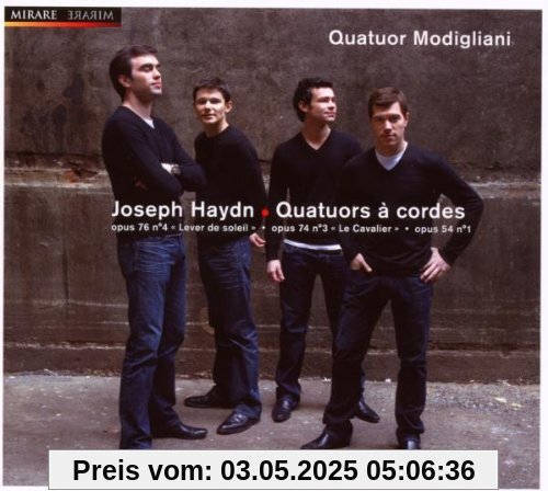Streichquartette von Quatuor Modigliani