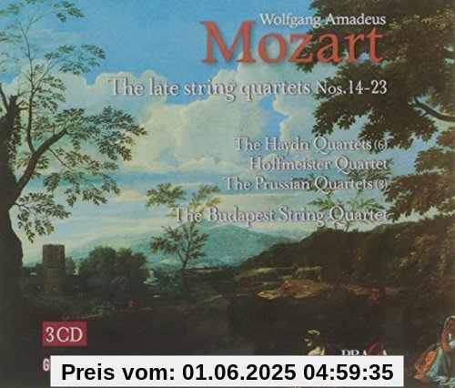 Streichquartette 14-23 von Quatuor de Budapest